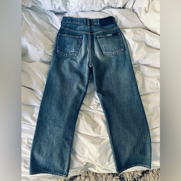 Saint Laurent high waisted cropped 70’s style jeans size 26 - Picture 7 of 11